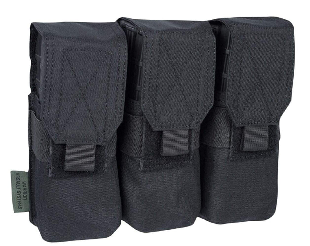 Warrior Assault Systems Triple Mag Pouch with Flap M4 CHK-SHIELD | Outdoor Army - Tactical Gear Shop.