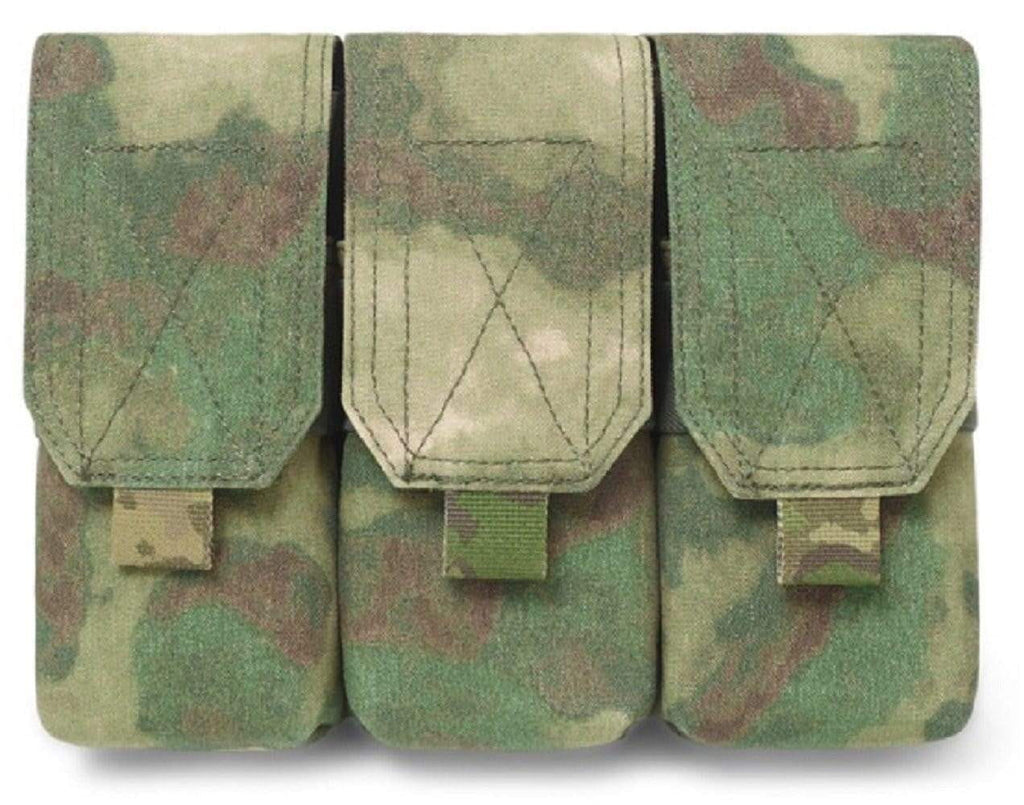 Warrior Assault Systems Triple Mag Pouch with Flap M4 CHK-SHIELD | Outdoor Army - Tactical Gear Shop.