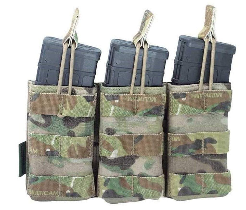 Warrior Assault Systems Triple Mag Pouch with Snap 5.56 mm CHK-SHIELD | Outdoor Army - Tactical Gear Shop.