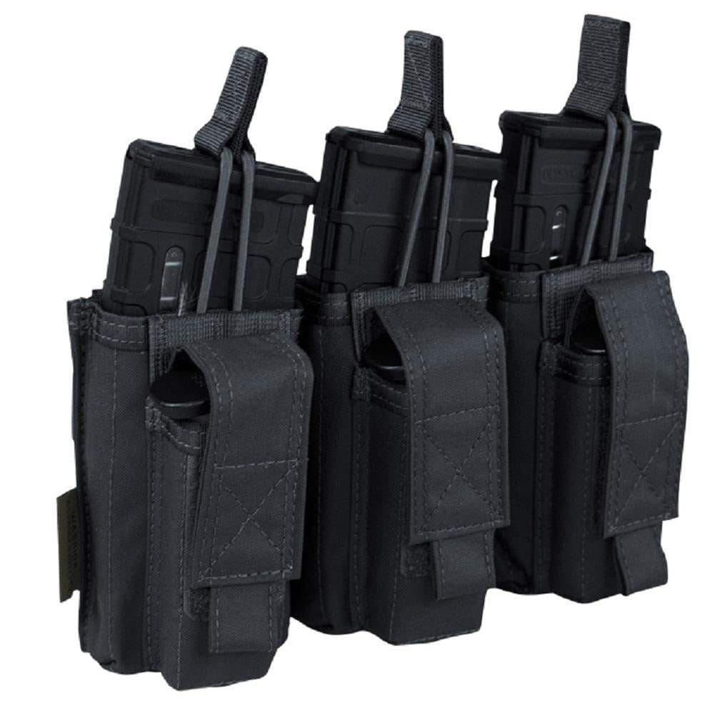 Warrior Assault Systems Triple Mag Pouch with Snap 5.56 mm & 9mm CHK-SHIELD | Outdoor Army - Tactical Gear Shop.