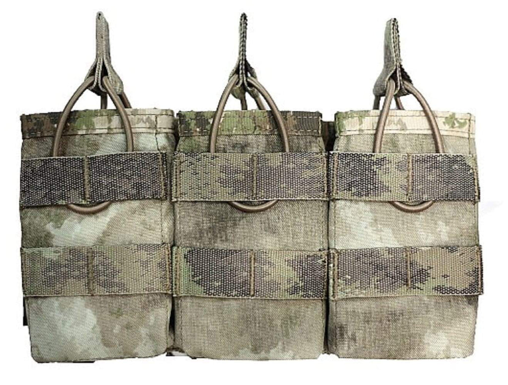 Warrior Assault Systems Triple Mag Pouch with Snap AK47 CHK-SHIELD | Outdoor Army - Tactical Gear Shop.